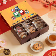 年年有魚｜新春限定小魚法式瑪德蓮禮盒 (12入) - 麻吉貓聯名公益款