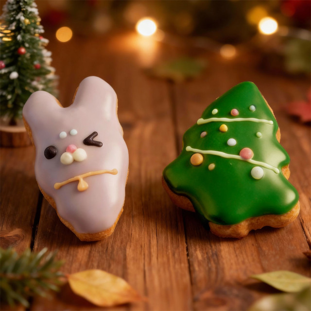 交換禮物聖誕限定造型甜甜圈｜單顆包裝聖誕點心、交換禮物推薦｜Maru maru donuts 阿丸甜甜圈【單顆包，每種口味請下10以上數量】未滿不出貨