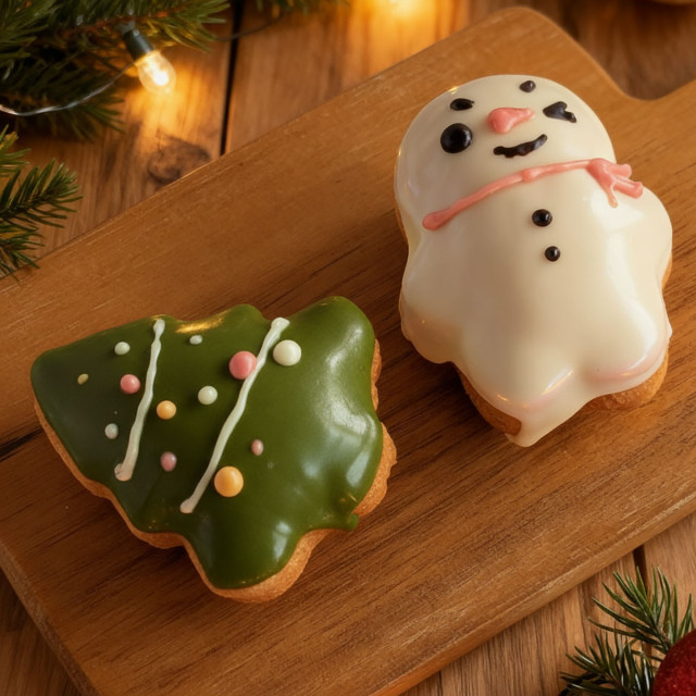 交換禮物聖誕限定造型甜甜圈｜單顆包裝聖誕點心、交換禮物推薦｜Maru maru donuts 阿丸甜甜圈【單顆包，每種口味請下10以上數量】未滿不出貨