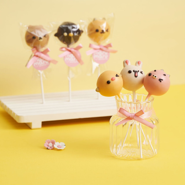 婚禮二進/生日分享禮首選｜超萌「動物丸子棒棒糖」 - 6種造型單支入❘10支以上出貨