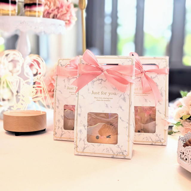 動物造型糰子蝴蝶結禮盒｜任選2入包裝10盒起訂｜客製婚禮小物推薦