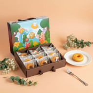 瑪德蓮甜甜圈12入｜可加購紅線・收涎甜甜圈・婚禮派對甜點 - Maru Maru Donuts 阿丸甜甜圈