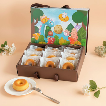 瑪德蓮甜甜圈12入｜可加購紅線・收涎甜甜圈・婚禮派對甜點 - Maru Maru Donuts 阿丸甜甜圈