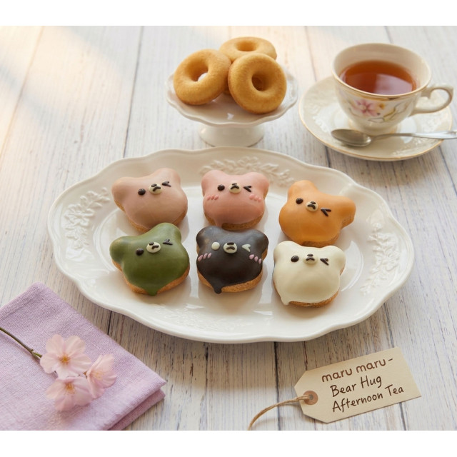 春日小熊午茶禮盒｜6款Q彈小熊甜甜圈＋3顆法式瑪德蓮 (雙重口感一次滿足)