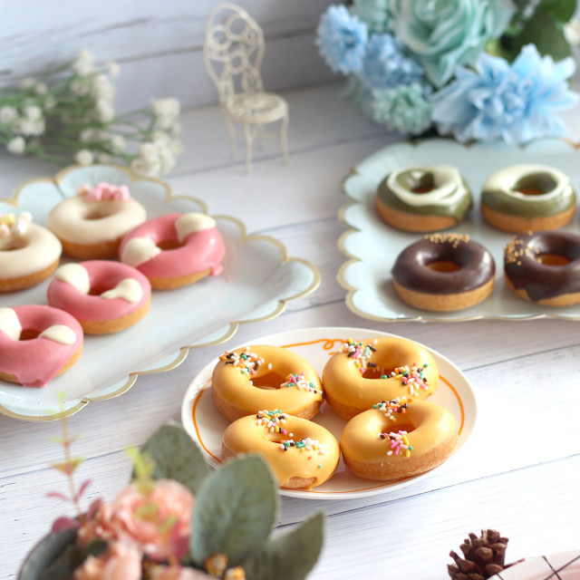 免運組-巧克力迷你甜甜圈❘100顆入-五種口味｜生日禮婚禮小物企業活動candybar