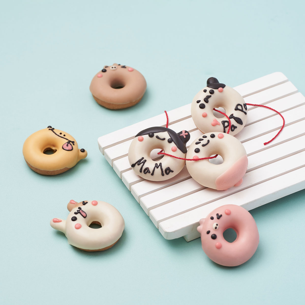 動物造型甜甜圈